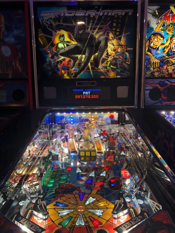 Spider-man Pinball Machine by Stern