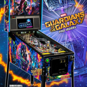 Guardians of the Galaxy pinball machine