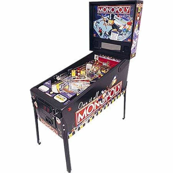 Monopoly pinball machine.