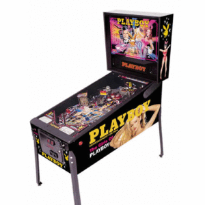 Playboy pinball machine.