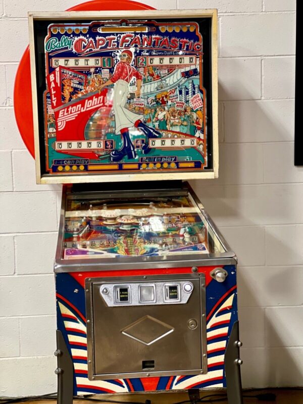 1976 Captain Fantastic Pinball Machine by Bally